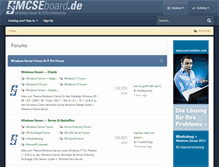 Tablet Screenshot of mcseboard.de